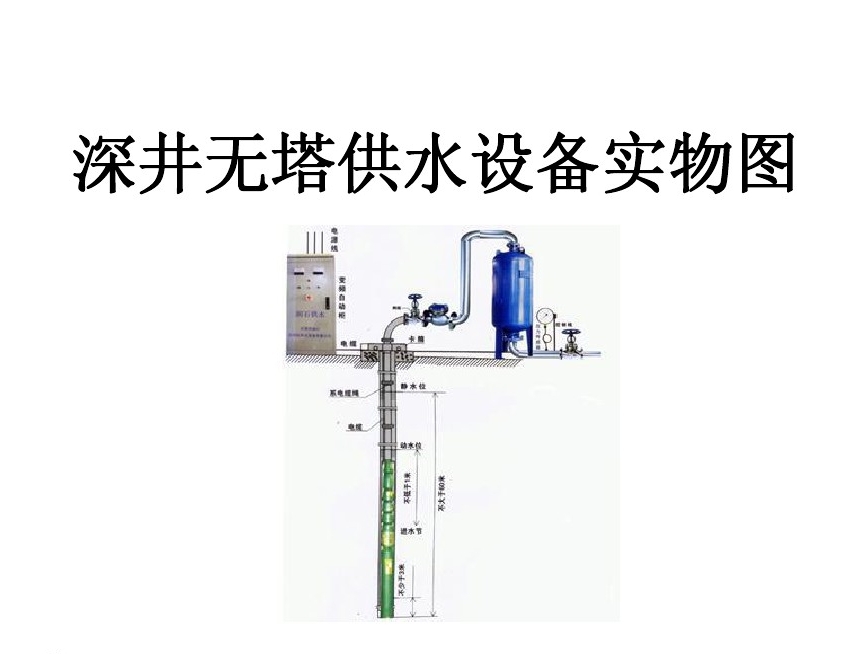 黟县井泵无塔式供水设备